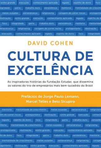 Baixar Livro Cultura de Excelência - David Cohen em ePub PDF Mobi ou Ler Online