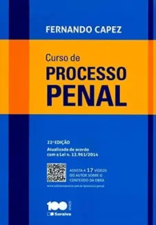 Baixar Livro Curso de Processo Penal - Fernando Capez em ePub PDF Mobi ou Ler Online