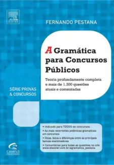 Baixar Livro A Gramática para Concursos Públicos, 2013 - Fernando José Vasconcelos Pestana em ePub PDF Mobi ou Ler Online