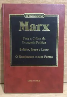 Baixar Livro Os Economistas - Karl Marx em ePub PDF Mobi ou Ler Online