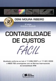 Baixar Livro Contabilidade de Custos Fácil - Osni Moura Ribeiro em ePub PDF Mobi ou Ler Online